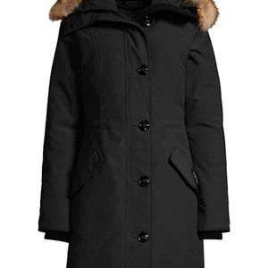 NWT Canada Goose Rossclair Parka Black XS